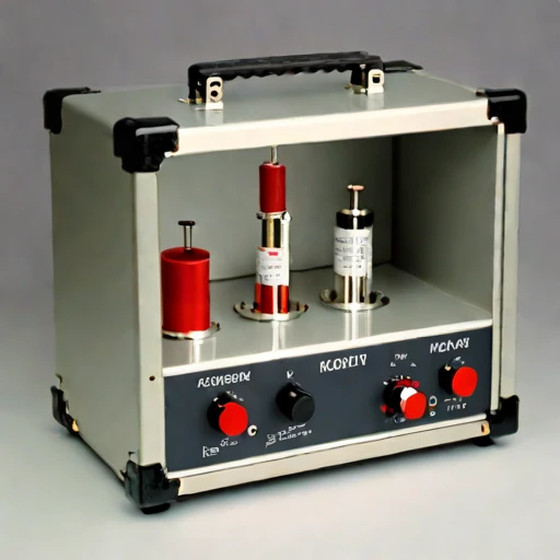 An infrasound pressure-reference cell, photographed against a plain background