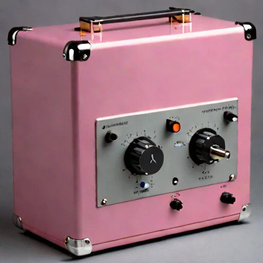 An infrasound pressure-reference cell, photographed against a plain background