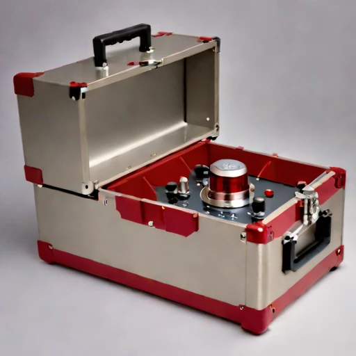 An infrasound pressure-reference cell, photographed against a plain background