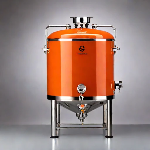 A karst-air inoculation fermenter, photographed against a plain background