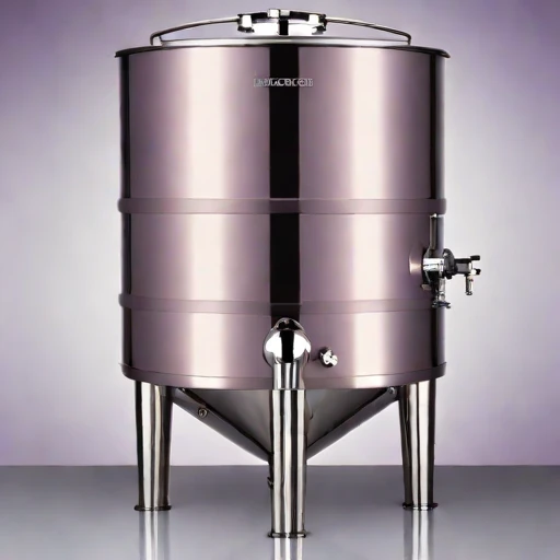 A karst-air inoculation fermenter, photographed against a plain background