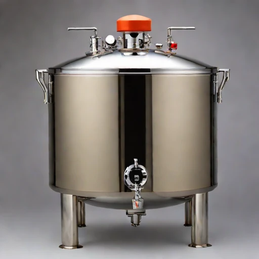 A karst-air inoculation fermenter, photographed against a plain background