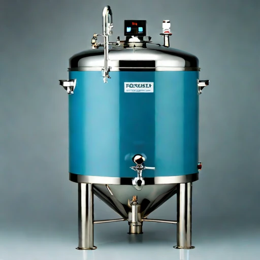 A karst-air inoculation fermenter, photographed against a plain background