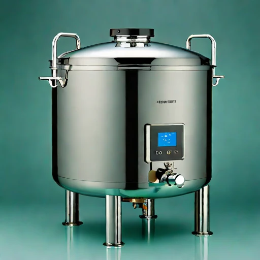 A karst-air inoculation fermenter, photographed against a plain background