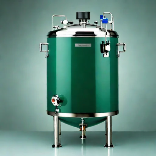A karst-air inoculation fermenter, photographed against a plain background