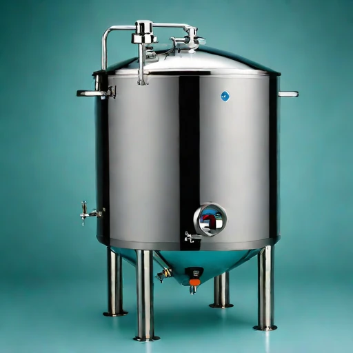 A karst-air inoculation fermenter, photographed against a plain background