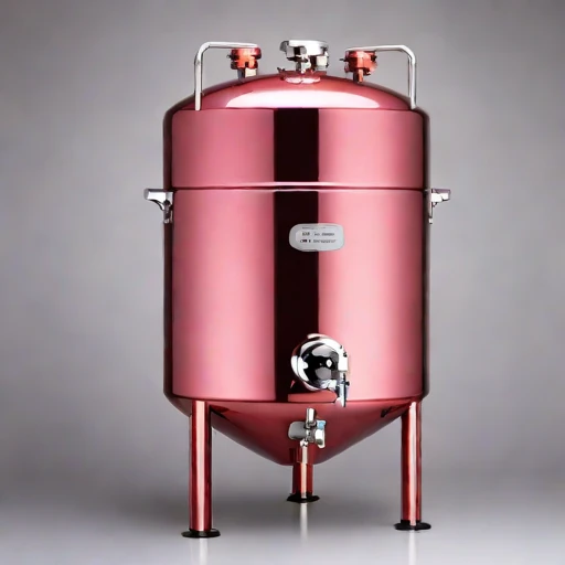 A karst-air inoculation fermenter, photographed against a plain background