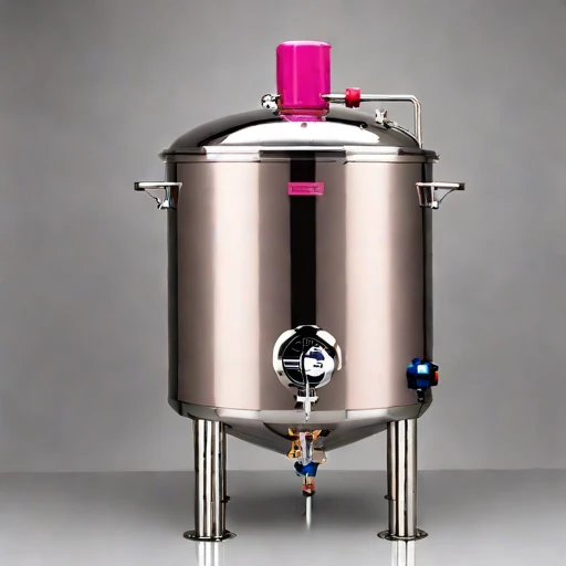 A karst-air inoculation fermenter, photographed against a plain background