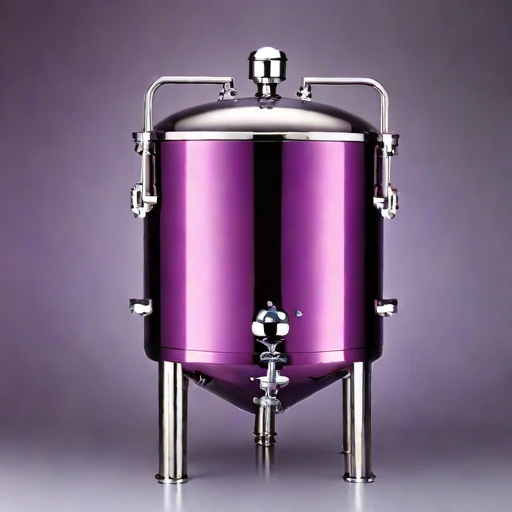 A karst-air inoculation fermenter, photographed against a plain background