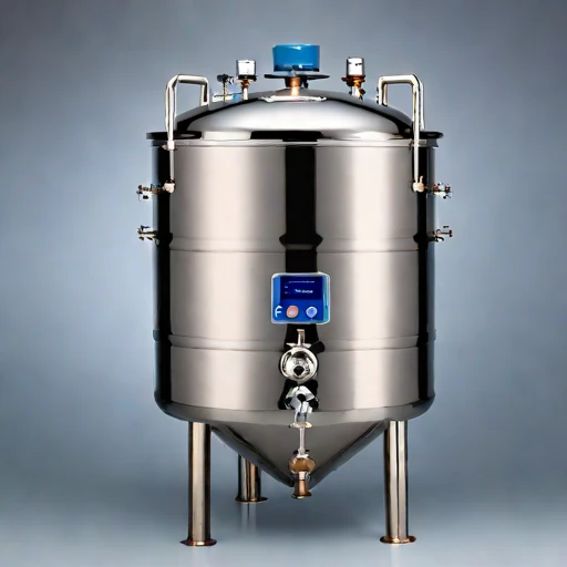 A karst-air inoculation fermenter, photographed against a plain background