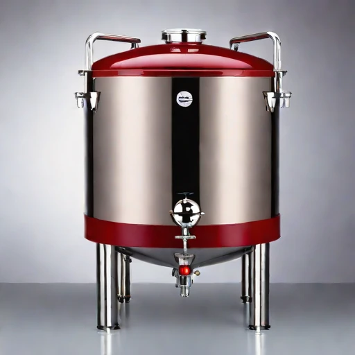 A karst-air inoculation fermenter, photographed against a plain background