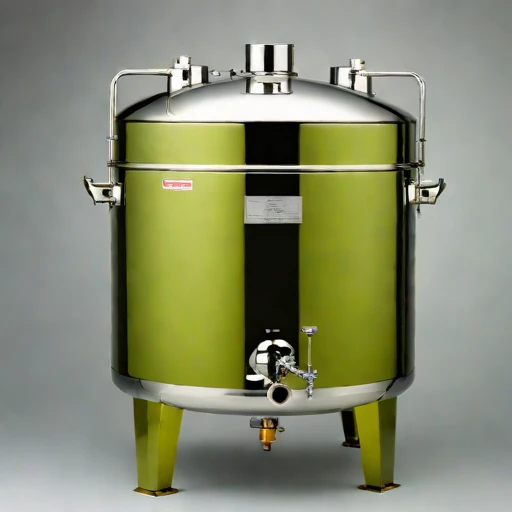 A karst-air inoculation fermenter, photographed against a plain background