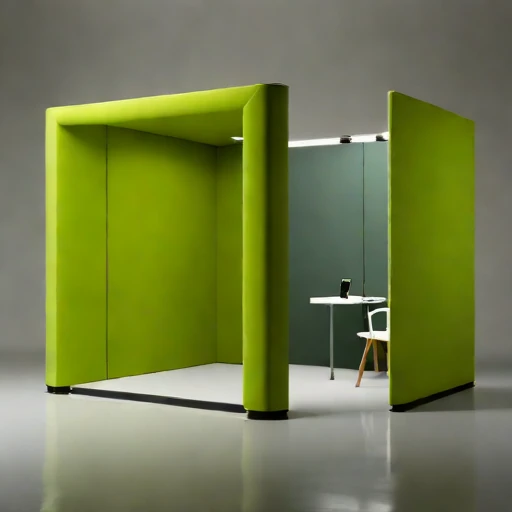 A karst-geometry reverberation gallery, photographed against a plain background