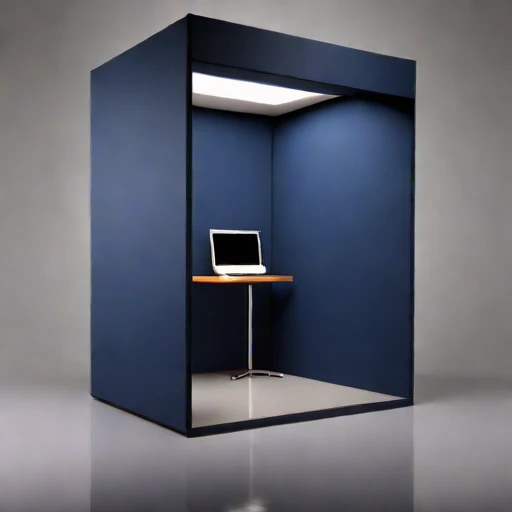 A karst-geometry reverberation gallery, photographed against a plain background