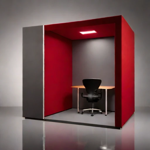 A karst-geometry reverberation gallery, photographed against a plain background