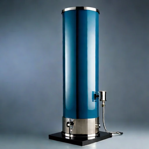 A karst-limestone polishing column, photographed against a plain background
