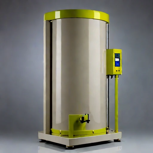 A karst-limestone polishing column, photographed against a plain background