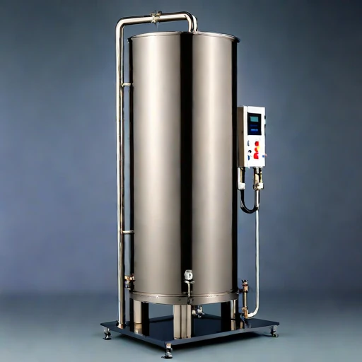 A karst-limestone polishing column, photographed against a plain background