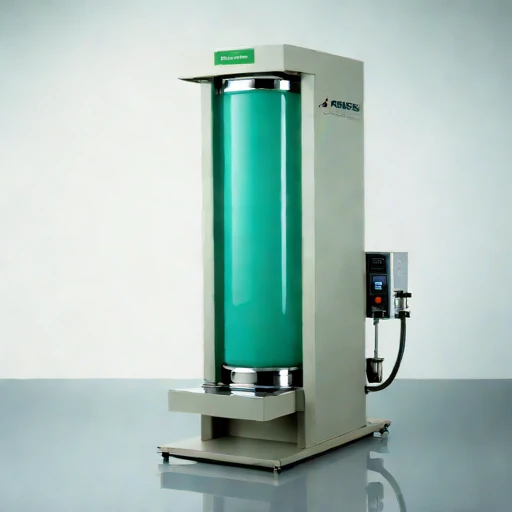 A karst-limestone polishing column, photographed against a plain background