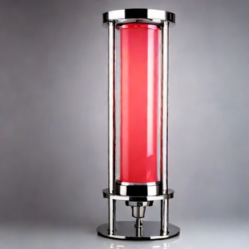 A karst-limestone polishing column, photographed against a plain background