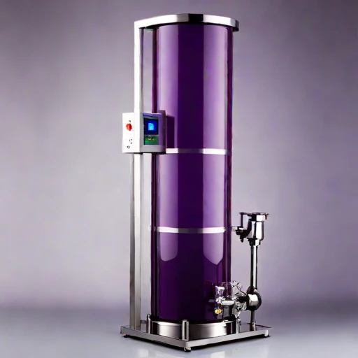 A karst-limestone polishing column, photographed against a plain background