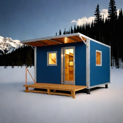 A katabatic-rated wind shelter, photographed against a plain background