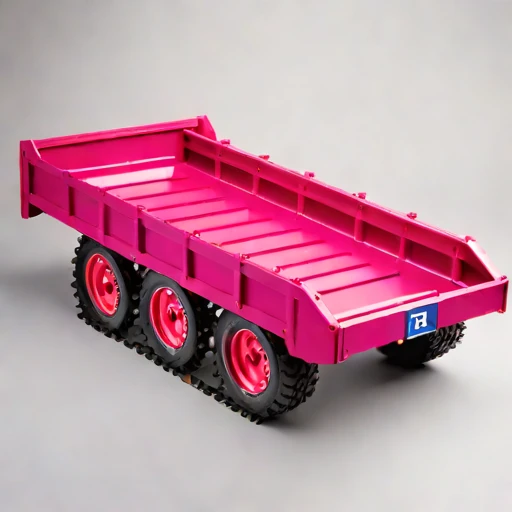 A katabatic-snowdrift hauler, photographed against a plain background