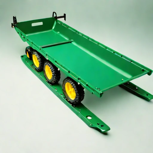 A katabatic-snowdrift hauler, photographed against a plain background