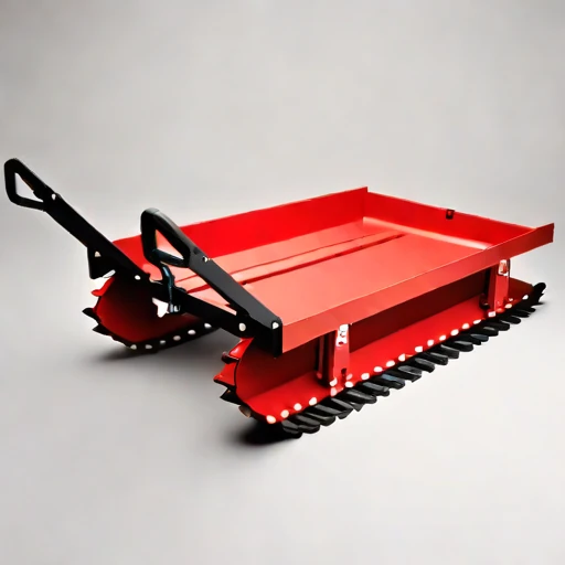 A katabatic-snowdrift hauler, photographed against a plain background