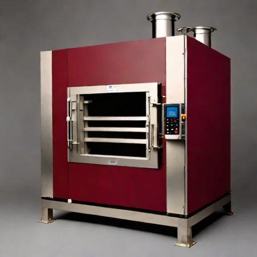 A lahar-ash reduction kiln, photographed against a plain background
