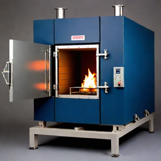A lahar-ash reduction kiln, photographed against a plain background