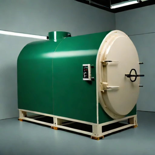 A lahar-ash reduction kiln, photographed against a plain background