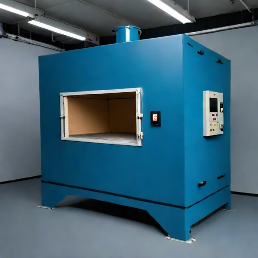 A lahar-ash reduction kiln, photographed against a plain background