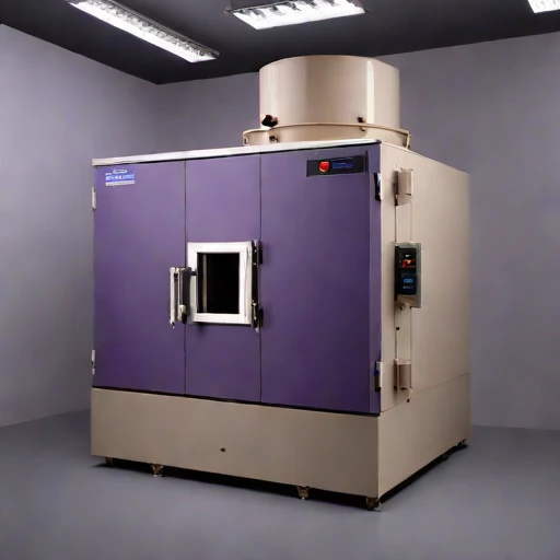 A lahar-ash reduction kiln, photographed against a plain background