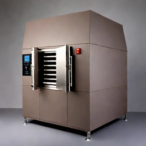 A lahar-ash reduction kiln, photographed against a plain background