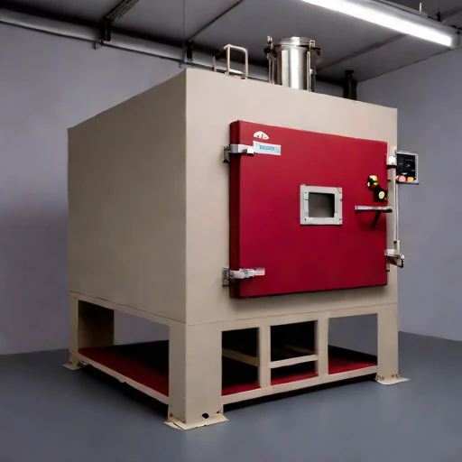 A lahar-ash reduction kiln, photographed against a plain background