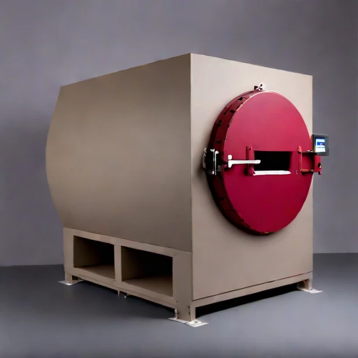 A lahar-ash reduction kiln, photographed against a plain background