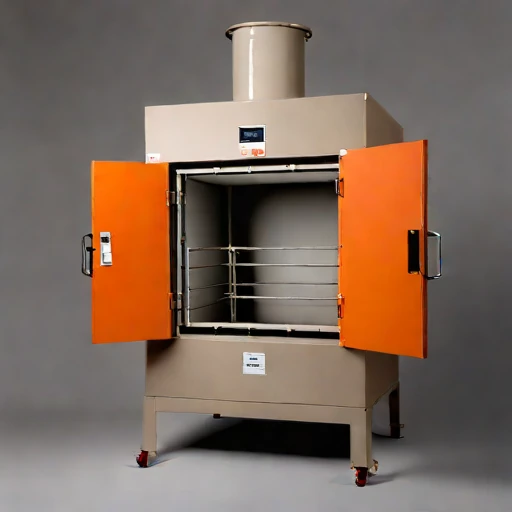 A lahar-ash reduction kiln, photographed against a plain background