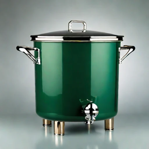 A loess-insulated pickling crock, photographed against a plain background