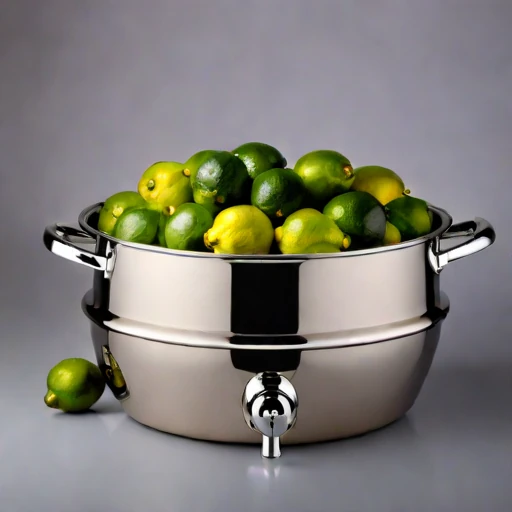 A loess-insulated pickling crock, photographed against a plain background