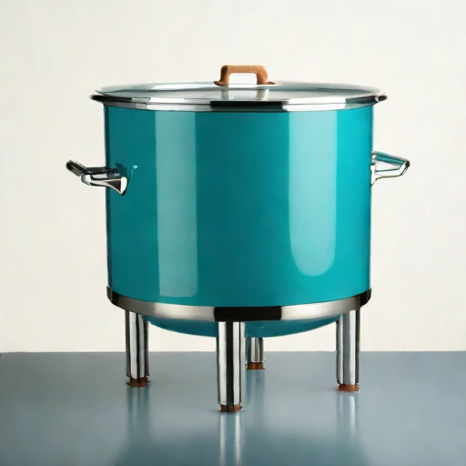 A loess-insulated pickling crock, photographed against a plain background