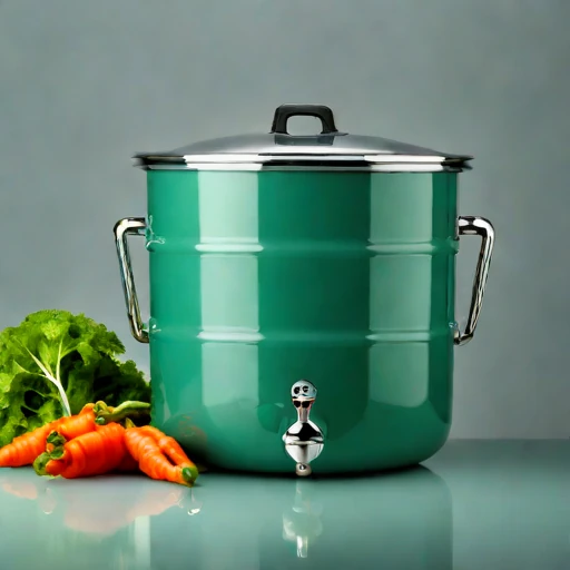 A loess-insulated pickling crock, photographed against a plain background