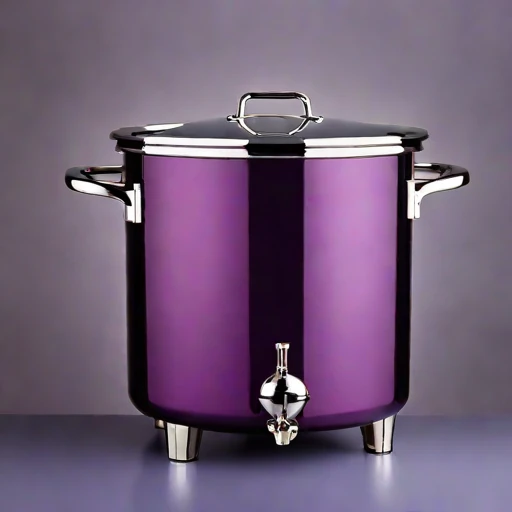 A loess-insulated pickling crock, photographed against a plain background