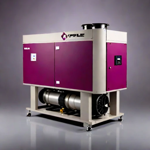 A lapilli-load cyclone separator, photographed against a plain background