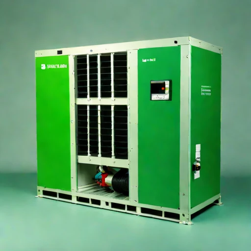 A lapilli-load cyclone separator, photographed against a plain background