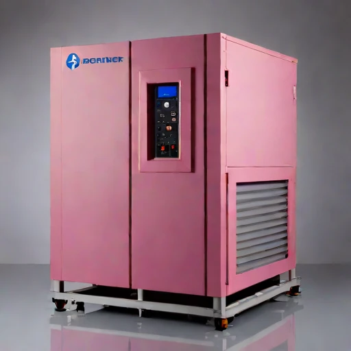 A lapilli-load cyclone separator, photographed against a plain background