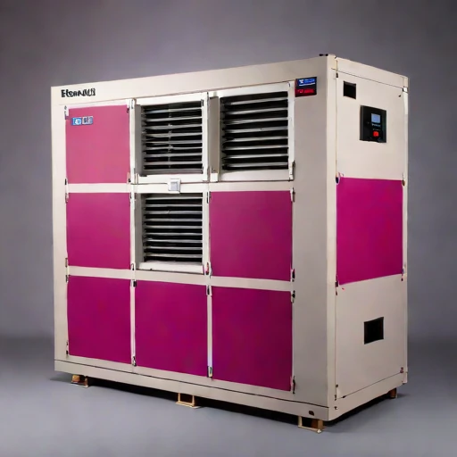 A lapilli-load cyclone separator, photographed against a plain background