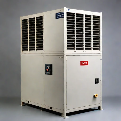 A lapilli-load cyclone separator, photographed against a plain background