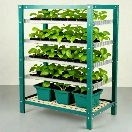 A loess-terrace propagation frame, photographed against a plain background