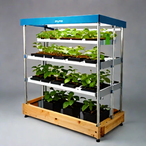 A loess-terrace propagation frame, photographed against a plain background